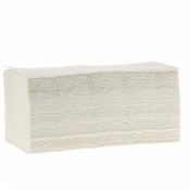 Essuie Main Plis en V - 2 plis recycl blanc  - Carton de 5000 feuilles