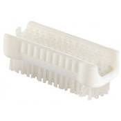 Brosse à ongles double face - Blanc