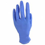 Gant vinyle/nitrile bleu non poudr - bote de 100 (S  XL) 