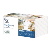 Serviette plis 1/4 READYTABLE - 8 colis de 5 x 110 formats - Papernet
