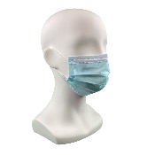 Masque chirurgical type I - bleu - bote de 50