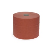 Bobine industrielle d'essuyage 1000 formats recycle 300 m - 2 plis - chamois - Colis 2 bobines