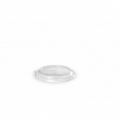 Couvercle en pet transparent diamtre 204 mm pour saladier rond - Carton de 500