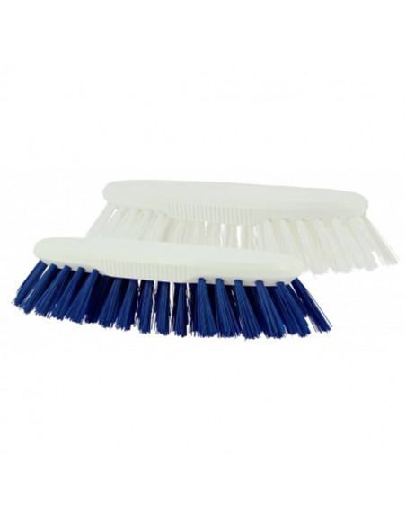Brosse droite polyester mi-dur - Gamme alimentaire - Monture 19cm