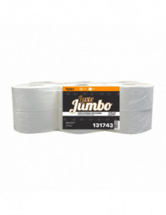 Papier hygiénique 3 plis Pure Ouate blanc - JUMBO LUXE...