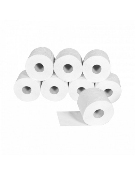 Papier hygiénique 3 plis Pure Ouate blanc - Satino Prestige - Colis de 72 petits rouleaux
