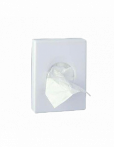 Distributeur pour sachet hygiène féminine - ABS Blanc