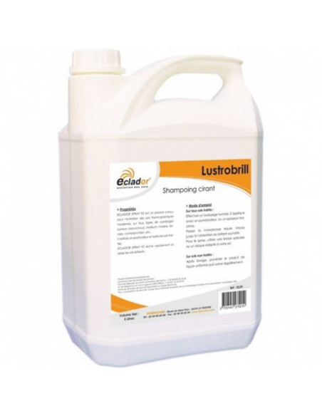 Shampoing cirant régénérant sols émulsionnés LUSTROBRILL - Bidon 5L