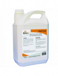 Nettoyant sols brillants et vitrés RAPID'CLEAN - Bidon 5L