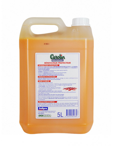 Parquet rénovateur protecteur CAROLIN - Bidon de 5L