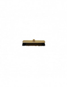 Balai coco moustache synthétique avec monture plastique à...