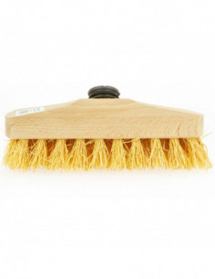 Brosse lave-pont chiendent avec douille à vis - 22cm