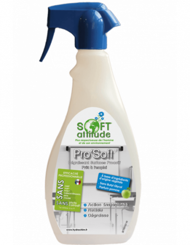 Dégraissant surfaces proactif PRO'SOFT - Spray...