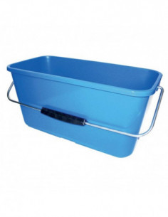 Seau rectangulaire 13L - Bleu