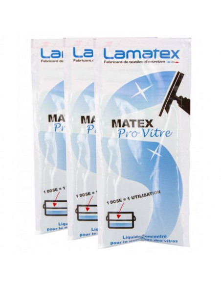 Dosette MATEX PRO VITRE 50ml - Carton de 50 dosettes