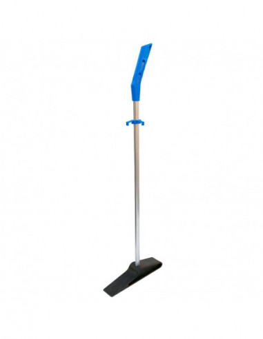 Cale porte caoutchouc avec manche hauteur de 80cm