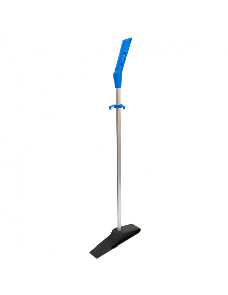 Cale porte caoutchouc avec manche hauteur de 80cm