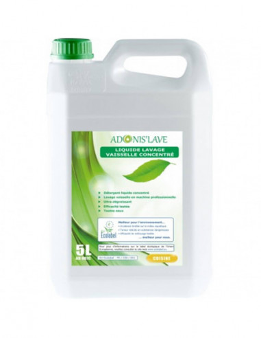 Liquide vaisselle concentré machine ECOLABEL -...