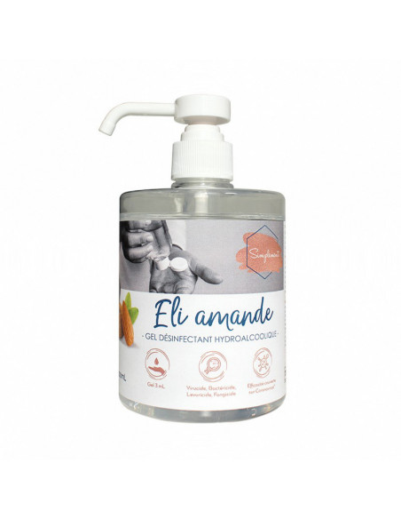 Gel hydroalcoolique ELI - Flacon à pompe 500ml