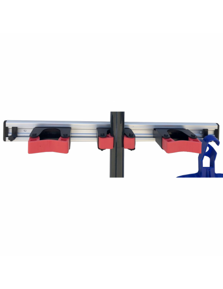 Support mural 46cm - 3 blocs (pour manche et pelle)