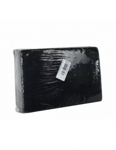 Tampon abrasif noir 15 x 23cm - Lot de 10