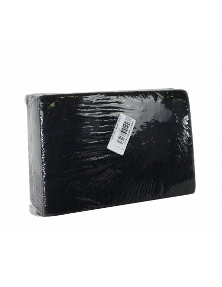 Tampon abrasif noir 15 x 23cm - Lot de 10