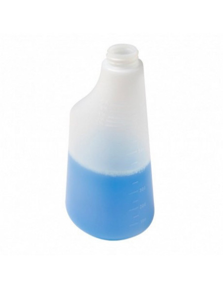 Pulvérisateur translucide 650 ml avec tête de couleur