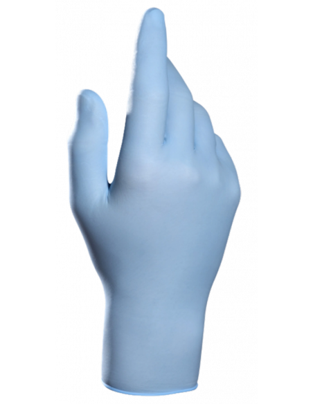 Gant nitrile bleu non poudré - Boite de 100 (S à XL)