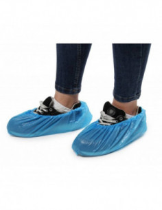 Surchaussure visiteur bleue PE imperméable - Carton de 2000
