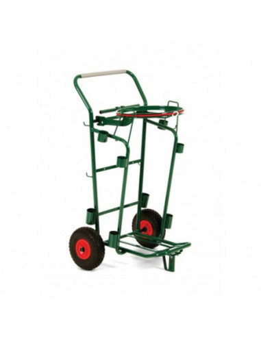 Chariot de voirie support sac 120l