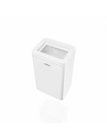 Poubelle à poser ou murale blanche - 50L