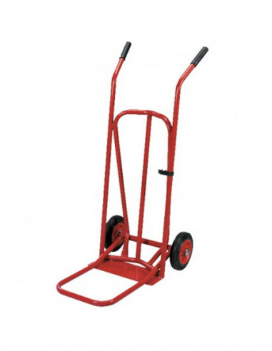 Diable double pelle professionnelle metallique