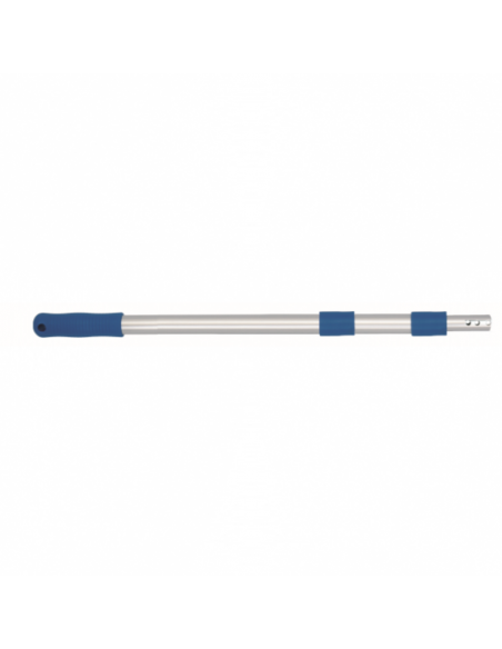 Manche aluminium 3 trous télescopique 0,60 m à 1,40m
