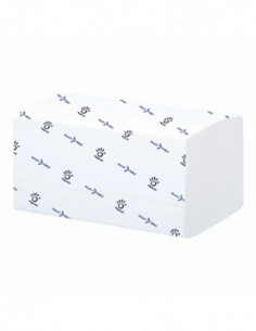 Serviette pliés 1/2 READYTABLE - 8 colis de 5 x 200...