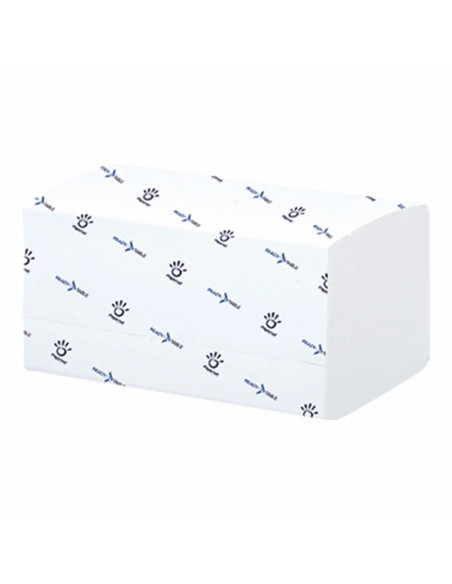 Serviette pliés 1/2 READYTABLE - 8 colis de 5 x 200 formats - Papernet