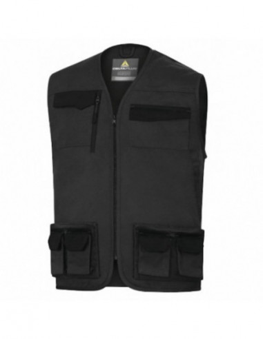 Gilet de travail polycoton M2GI3 gris ou bleu...