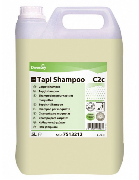 Shampooing liquide pour moquettes et tapis - TASKI TAPI SHAMPOO - Bidon 5l