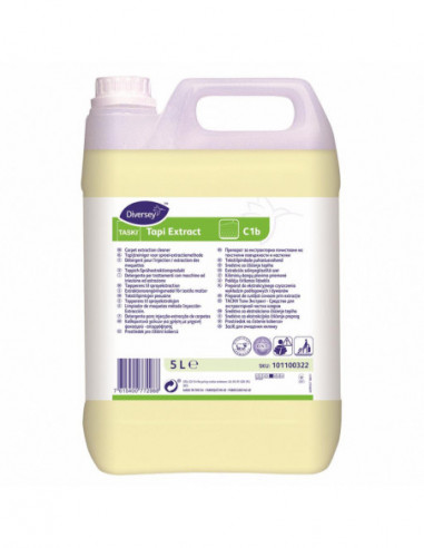 Détergent pour l'injection extraction des tapis...