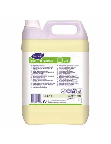 Détergent pour l'injection extraction des tapis et moquettes - TASKI TAPI EXTRACT - Bidon 5l