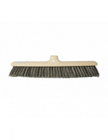 Balai soie grise 38 cm - Support plastique...
