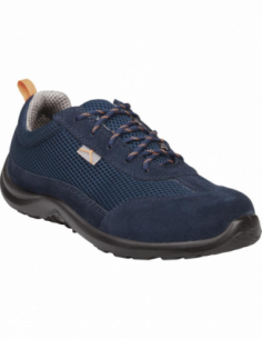 Chaussures basses cuir croute velours COMO S1P - 35 à 48