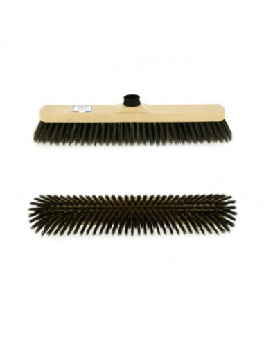 Balai soie grise 38 cm - Support plastique...