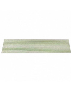 Bandeau lavage à usage unique microfibre 40cm blanc/vert...