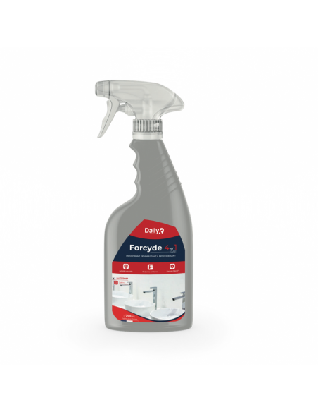 Nettoyant désinfectant sanitaire FORCYDE 4 EN 1- Daily K - Spray 750 ml