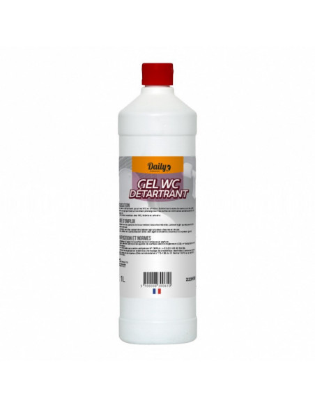 Gel détartrant WC parfum menthe Daily K - Bidon 1L
