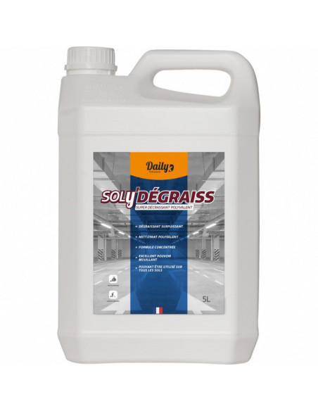 Dégraissant surpuissant sols SOLY'DÉGRAISS - Bidon de 5L