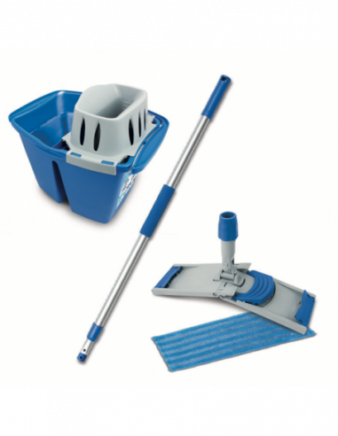 Kit de lavage EASY PRESS - Frange, seau,...