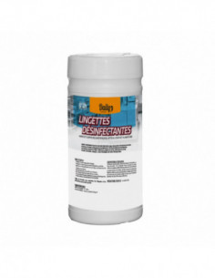 Lingettes désinfectantes virucides - Boite distributrice...