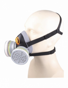 Demi-masque M6400 JUPITER M/L - Surmoulage thermoplastique