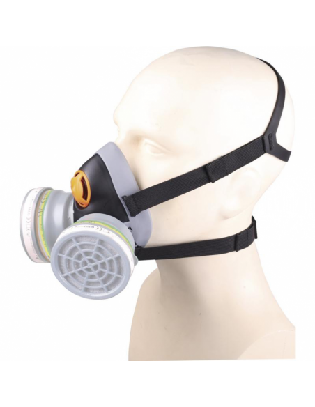 Demi-masque M6400 JUPITER M/L - Surmoulage thermoplastique
